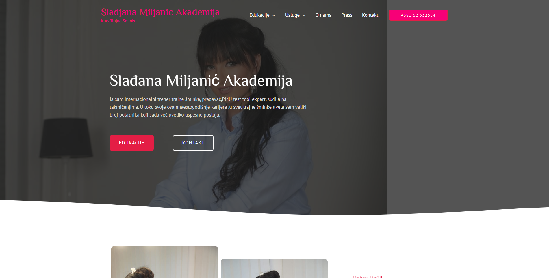 Sladjana Miljanic Academy 1