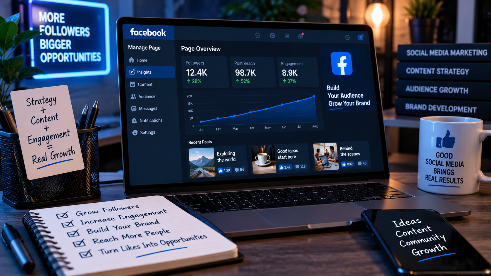Povećanje broja Facebook pratilaca i lajkova