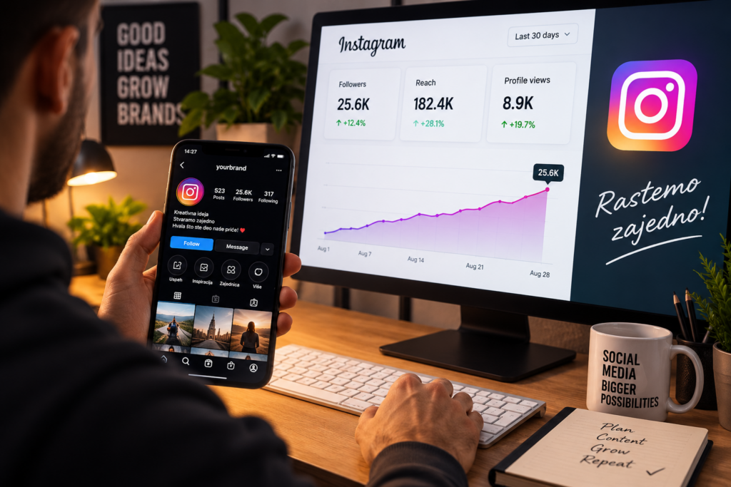 Instagram marketing i rast broja pratilaca