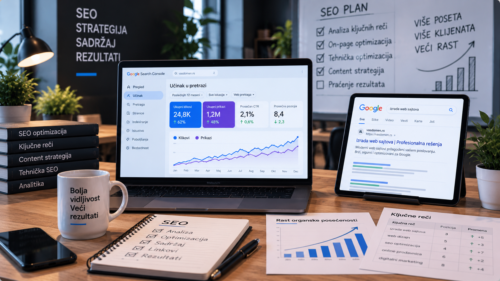 Analiza ključnih reči i Google SEO optimizacija