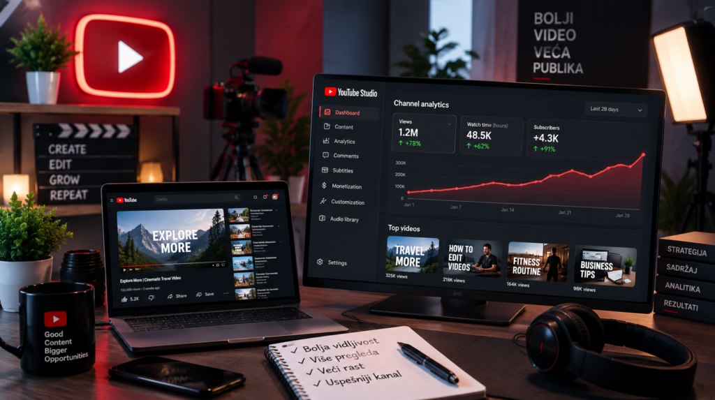 YouTube promocija kanala i video sadržaja