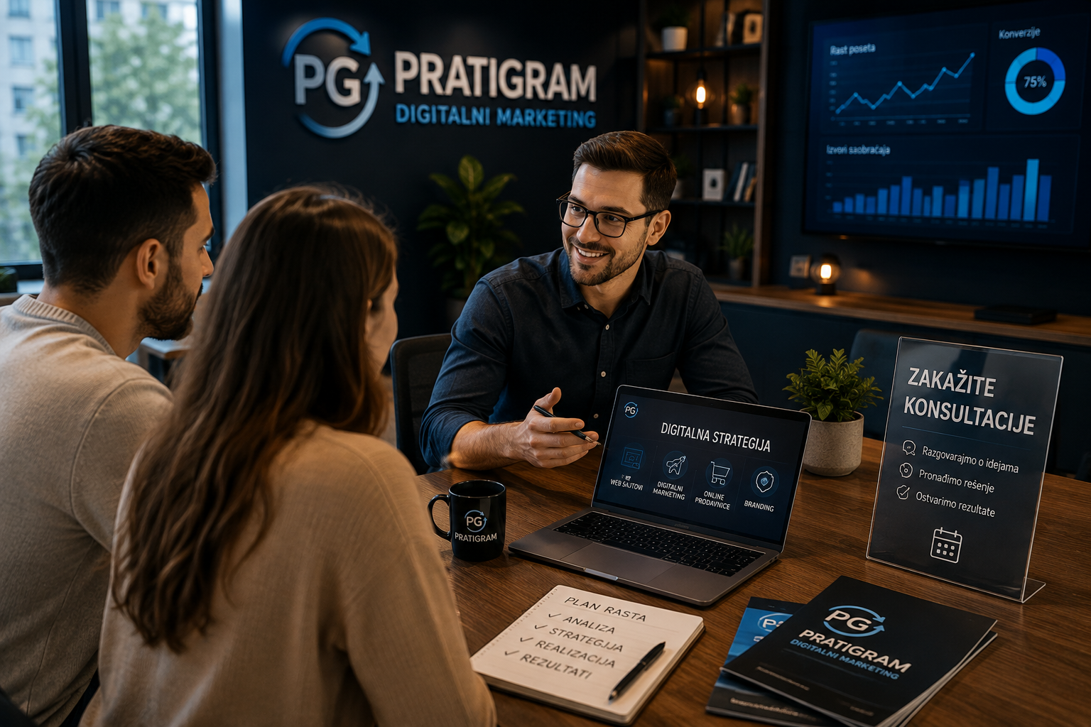 Konsultacije sa Pratigram Digitalnim Marketingom