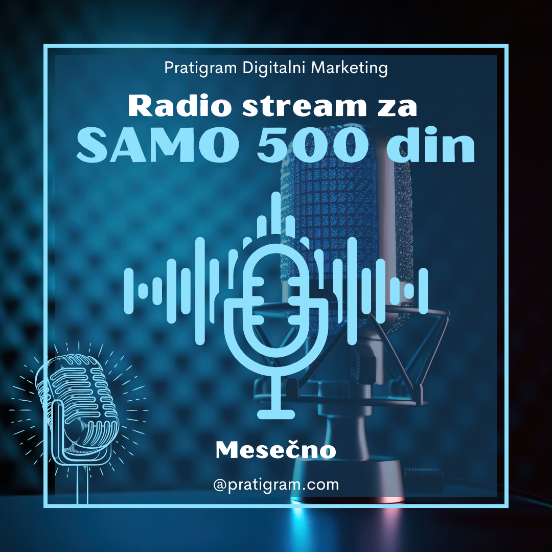 Profesionalne streaming usluge za internet radio